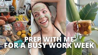 How I Prep For A Busy 9-5 Work Week - Chatty Vlog!