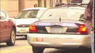 State Cop Rams Skateboarder With His Car