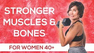 Osteoporosis & Osteopenia Workout with Dumbbells [THAT'S NOT LAME!]