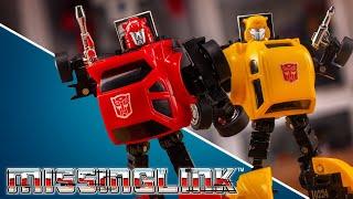 That's an irritating QC problem... | Transformers Missing Link C-03 Bumblebee & C-04 Cliffjumper