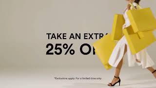 David Jones Mid-Season Sale - Take an Extra 25%