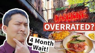 Is Carbone NYC's MOST OVERRATED Restaurant?