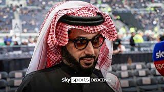 Turki Alalshikh discusses what the future holds for boxing 