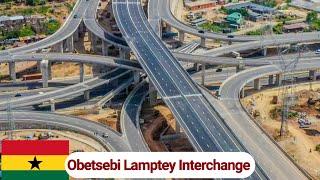 The $245 Obetsebi Lamptey Interchange Project In Accra Ghana Is Completing ( July update)