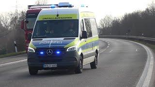 VuKW VU-Team Polizei Köln VI 2 mit Dauerhorn + Horn nach Eintreffen