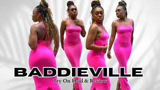 BADDIEVILLE TRYON HAUL & REVIEW| XS/PETITE| FIRST IMPRESSION