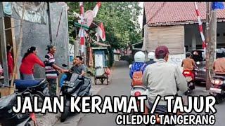 Suasana Sore Jalan Keramat / Tajur Ciledug Tangerang