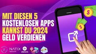 Mit diesen 5 kostenlosen Apps kannst du 2024 Geld verdienen