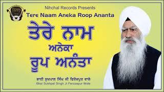 Tere Naam Aneka Roop Ananta | Bhai Sukhpal Singh Ji Ferozepur Wale | Gurbani | Shabad Kirtan |