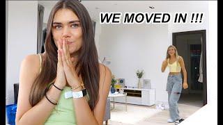 WE FINALLY MOVED IN WOOOOOOO