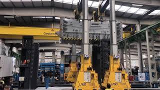 Heavy Lifting Technology Using Enerpac Hydraulic Gantry And Side Shifts