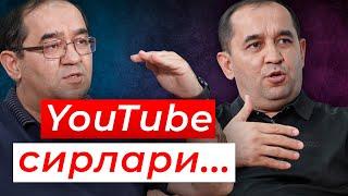 YOUTUBE SIRLARI VA QANDAY QILIB KANAL YURGIZISH...