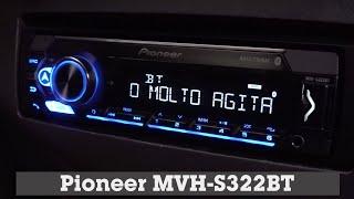 Pioneer MVH-S322BT Display and Controls Demo | Crutchfield Video