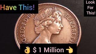  $ 1 Million Dollar  IF YOU HAVE IT ! New Penny Most Expensive And Rare Coin Worth Money