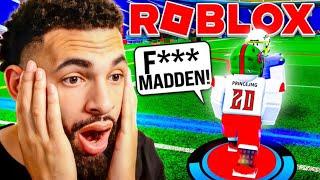 I PLAYED WR VS DB ON ROBLOX AND IT'S BETTER THAN MADDEN 24