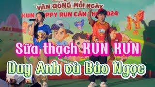 SỮA THẠCH KUN KUN|Duy Anh và Bảo Ngọc|DuyAnh_Kubi