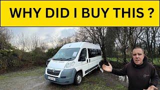 I BUY AN OLD MINIBUS FROM A UK AUCTION