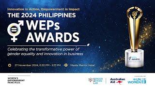 2024 Philippines WEPs Award and Gender Action Lab Programme Launch