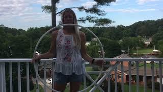 Led Hula Hoop Review- Future Hoop Designer  By Mood Hoops, Part 1