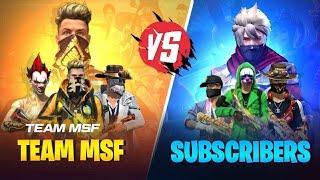 4 VS 4 TEAM MSF VS SUBS SQUAD  MR SRIKANTH FF IS LIVE TELUGU LIVE !! #freefirelive #mrsrikanthff