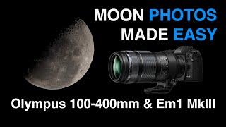 Moon Photos with Olympus Made Easy