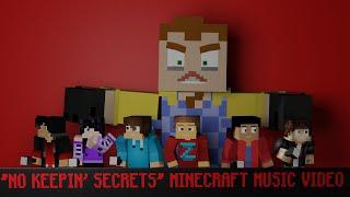 "NO KEEPIN' SECRETS" Minecraft Music Video (song by:JT Music)