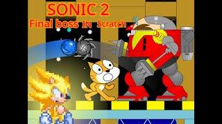 Making the Sonic 2 final boss in scratch summed to 16.55 mins