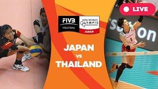 Japan v Thailand - 2016 Women's World Olympic Qualification Tournament