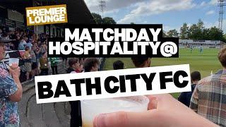 Bath City FC hospitality - REVIEWED 