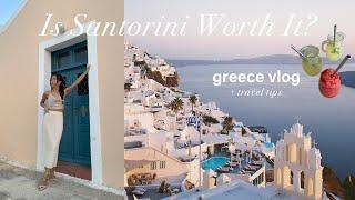 is santorini really worth it? my thoughts after visiting three times | greece travel vlog