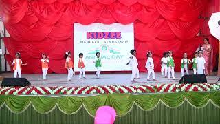 Jai Ho | Welcome Dance | Jr Kg Girls Annual Day Group Dance | Kidzee Pre School Mangadu Chennai