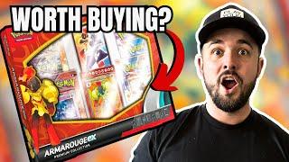 Is Pokemon Getting Lazy? Armarouge EX Premium Collection Box Review