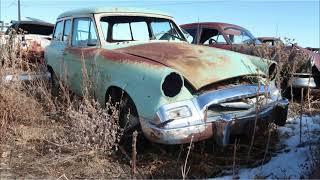 Junked Studebaker Commander Station Wagon 1955 Slideshow