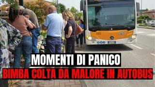 PAURA SU AUTOBUS ACTV: BAMBINA DI 2 ANNI COLTA DA MALORE E SVIENE!