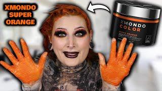 DYEING MY HAIR ORANGE! 