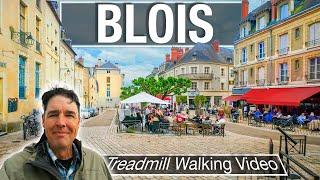FRANCE 4K: Blois Virtual Walking Tour - 4K City Walks Walking Video for Treadmill