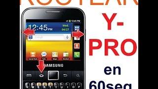 Como rootear Samsung Y Pro B-5510 en segundos