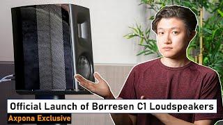 EVERYONE was drooling over the NEW Børresen C1 Audiophile Loudspeakers @AXPONA