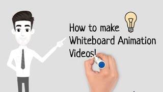 How to make a Handwriting Animation Video? - Whiteboard animation Tutorial