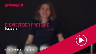 Die Welt der Proteine - Eine Erklärung von Yvonne Forster, Ernährungsberaterin bei Sponser Sportfood