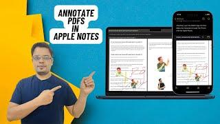 How to Import & Annotate PDFs in Apple Notes on iPhone, iPad, and Mac