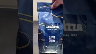 LAVAZZA SUPER CREMA COFFEE #best #satisfying #shorts #asmr #viral #trending #lavazza #coffee #nice