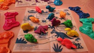 2024 Wendy's Play-Doh Dinosaurs Kids' Meal Toys