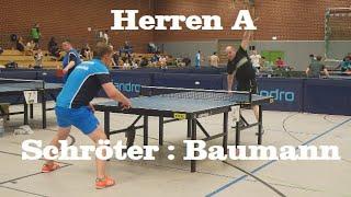Waltroper Stadtmeisterschaften Herren A |B.Baumann(1963TTR) : M.Schröter(1731TTR)