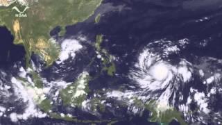 Super Typhoon Haiyan Impacts the Philippines