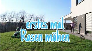 Erstes mal Rasen mähen| Gartenplanung 2.0| Tapeten für Schlafzimmer| Die Siwuchins