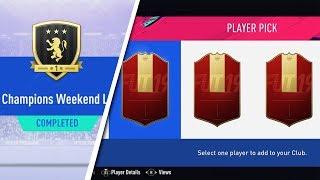 MY FUT CHAMPIONS REWARDS! GOLD 1! INSANE REWARDS! #FIFA19 ULTIMATE TEAM!