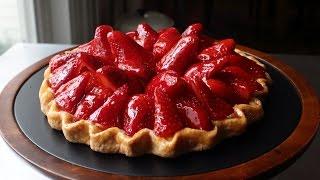 Fresh Strawberry Tart - Easy "Free-Form" Strawberry Tart Recipe