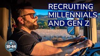 What Millennials and Gen Zs are looking for out of a trucking career