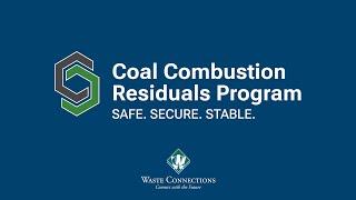 Waste Connections   Coal Ash Management